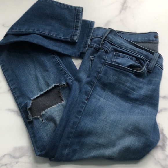 Flying Monkey Distressed Skinny Jeans Size 27 - Picture 10 of 10